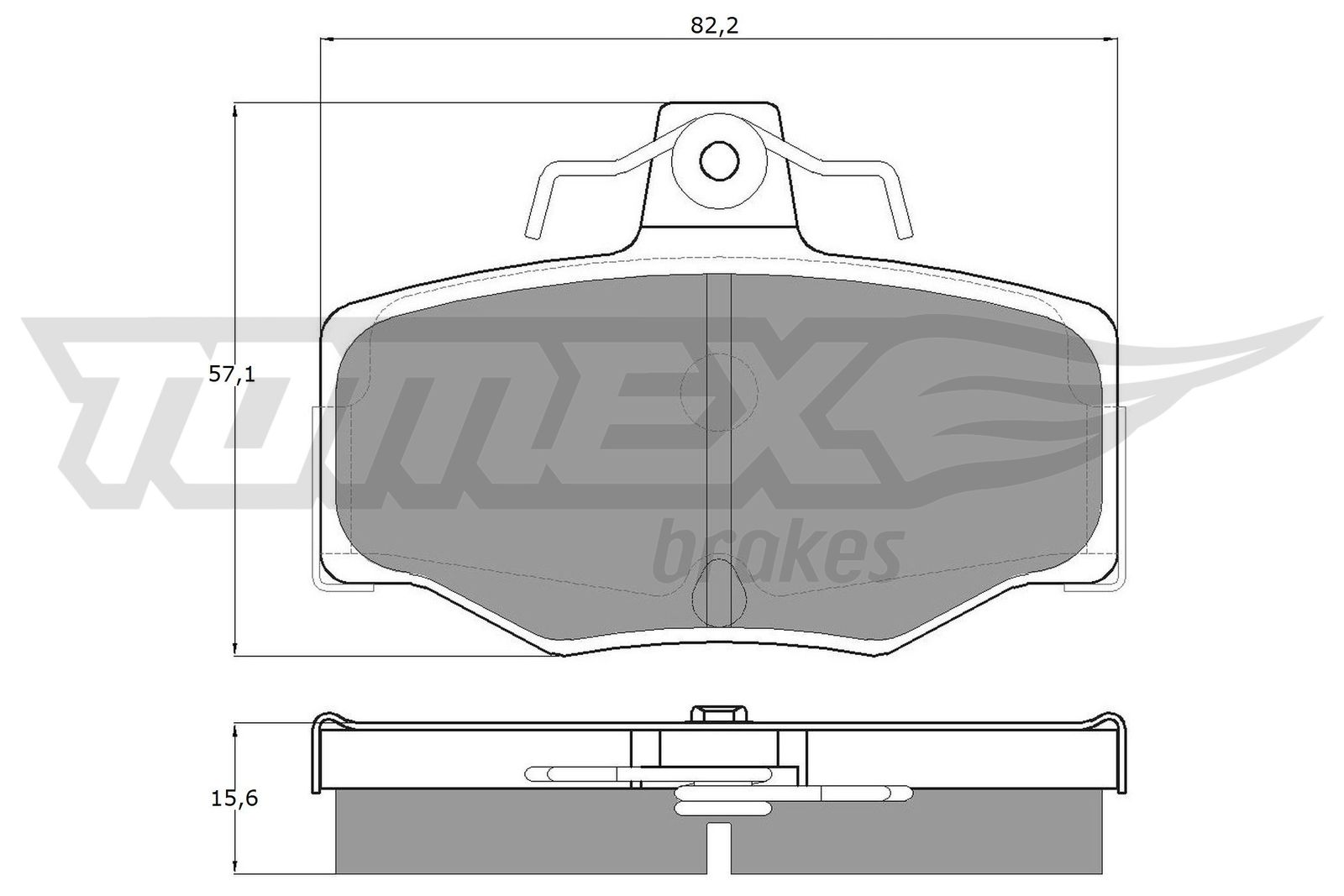 TOMEX Brakes TX 12-93 Sada...